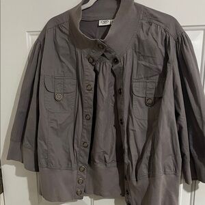 Cato Gray Utility Jacket